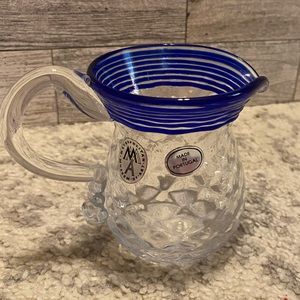 Rare Vintage Hand Blown Glass
Creamer from the Metropolitan Museum of Art